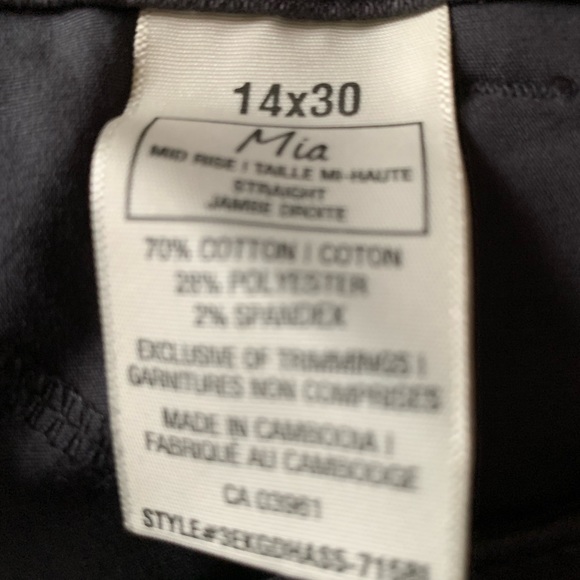 Jeans, Denver Hayes curve tech, Mia mid rise, black - Picture 4 of 8